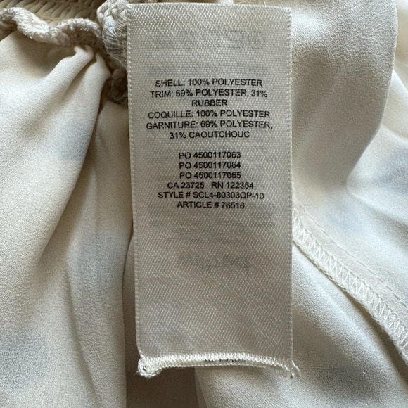 Aritzia Wilfred Eldorado Dress in Birch/Classic Navy Size XS - Picture 12 of 12